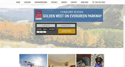 Desktop Screenshot of goldenevergreenhotel.com